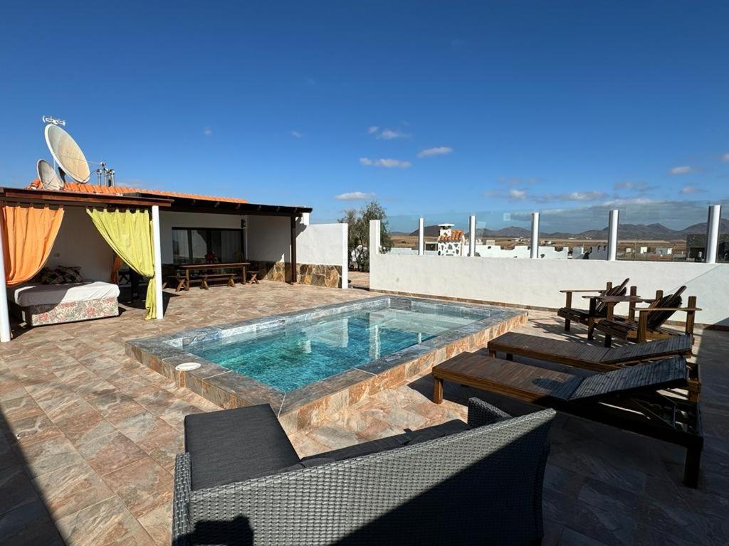 3 Villa With Private Pool Fuerteventura-Gran Tarajal Juan Gopar Exteriör bild
